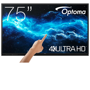 Optoma 3752RK 75" Interaktiv Touchskærm 4K Undervisning